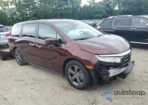 2021 Honda Odyssey Ex из США, поврежденный, VIN 5FNRL6H5XMB019499